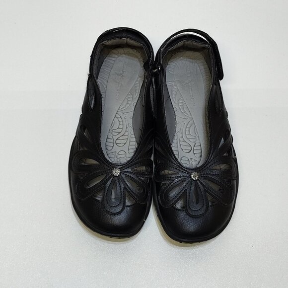 JBU Adventure On Juniper Flats Vegan Leather Round Toe Hook Loop Heel Strap 6.5M - Picture 5 of 10